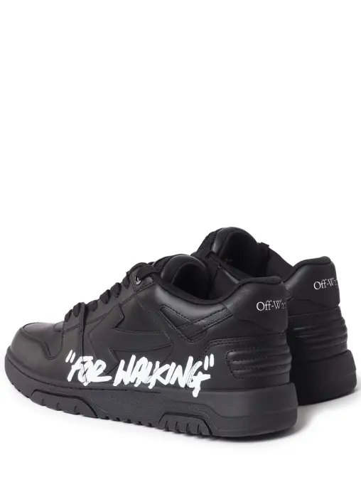 Кеды кожаные Out of Office OFF-WHITE