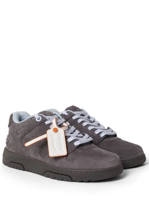 Кеды замшевые Out of Office OFF-WHITE