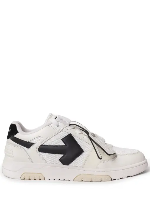 Кеды комбинированные Out of Office OFF-WHITE