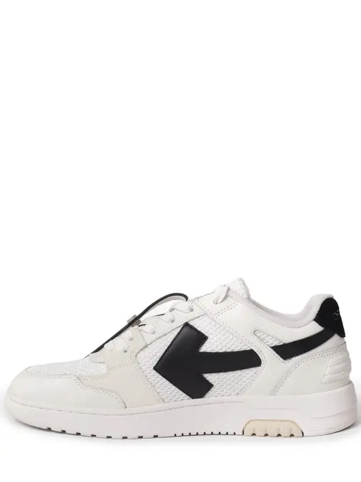 Кеды комбинированные Out of Office OFF-WHITE