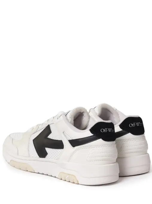 Кеды комбинированные Out of Office OFF-WHITE