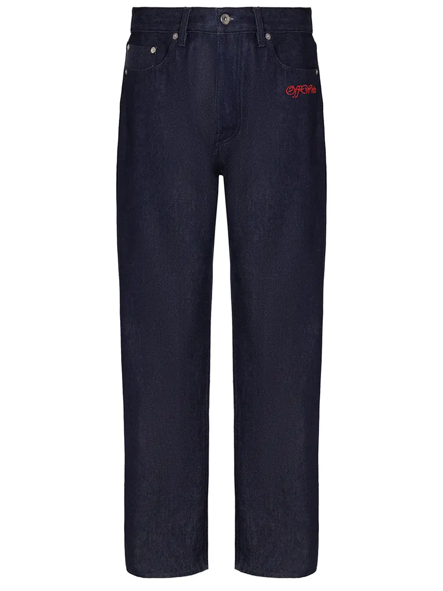 Джинсы хлопковые