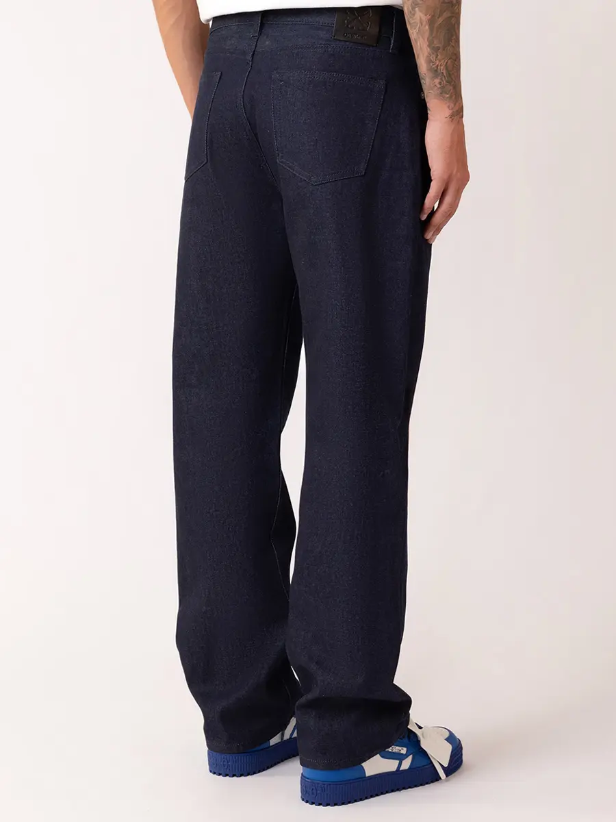 Джинсы хлопковые