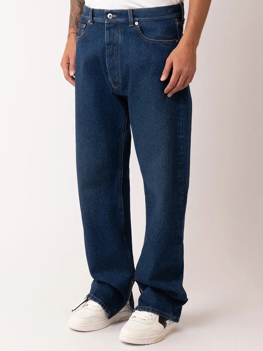 Джинсы хлопковые