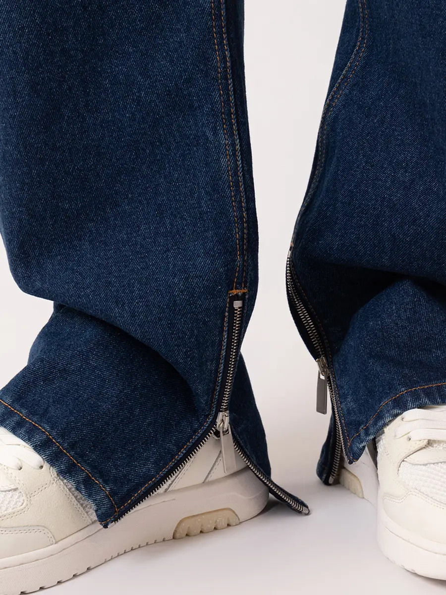 Джинсы хлопковые