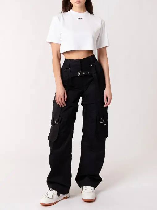 Футболка хлопковая OFF-WHITE