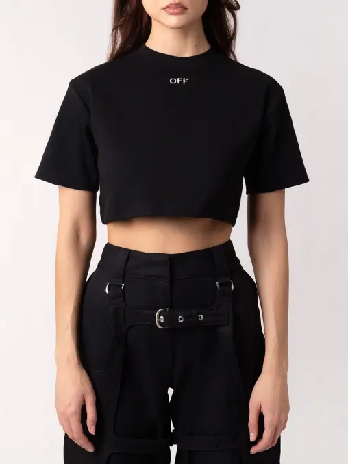 Футболка хлопковая OFF-WHITE