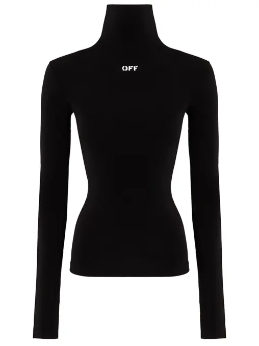 Водолазка из вискозы OFF-WHITE