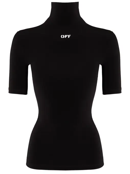 Водолазка из вискозы OFF-WHITE