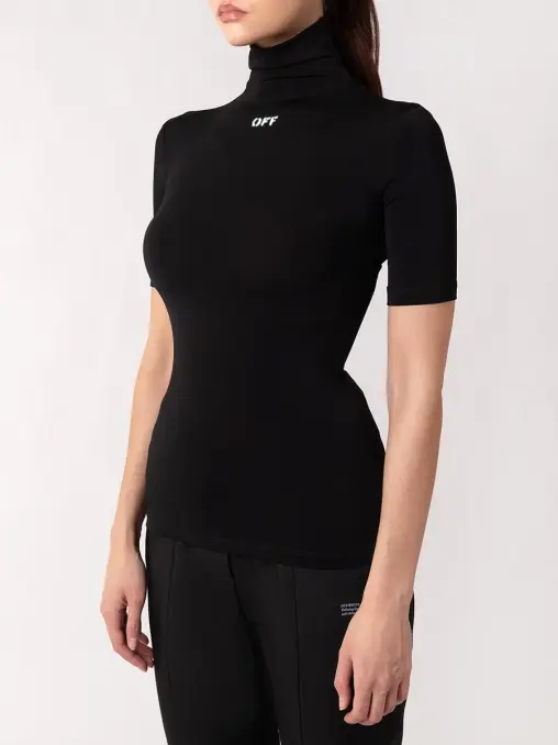 Водолазка из вискозы OFF-WHITE