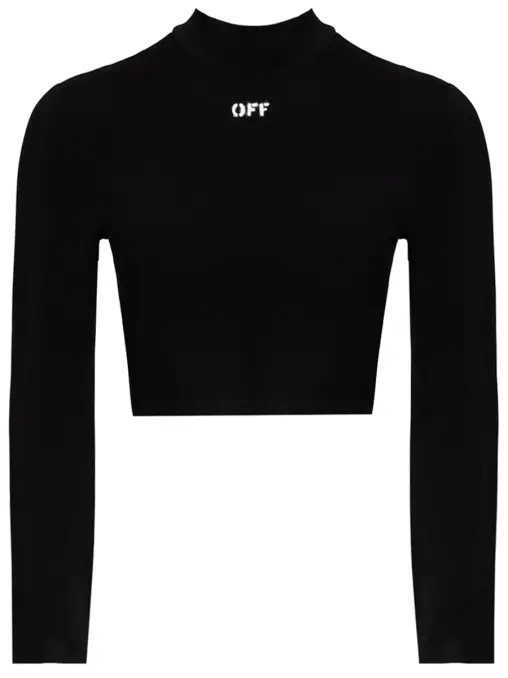 Водолазка из вискозы OFF-WHITE