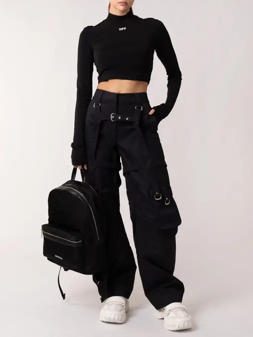 Водолазка из вискозы OFF-WHITE