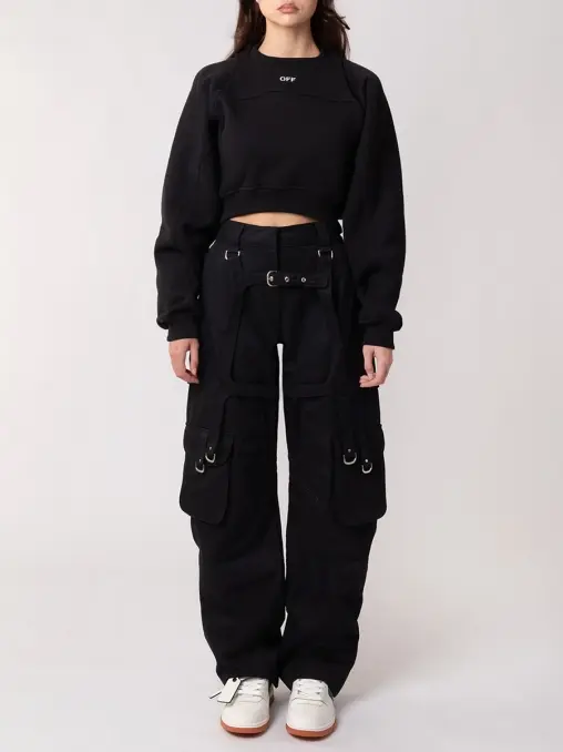 Толстовка хлопковая OFF-WHITE