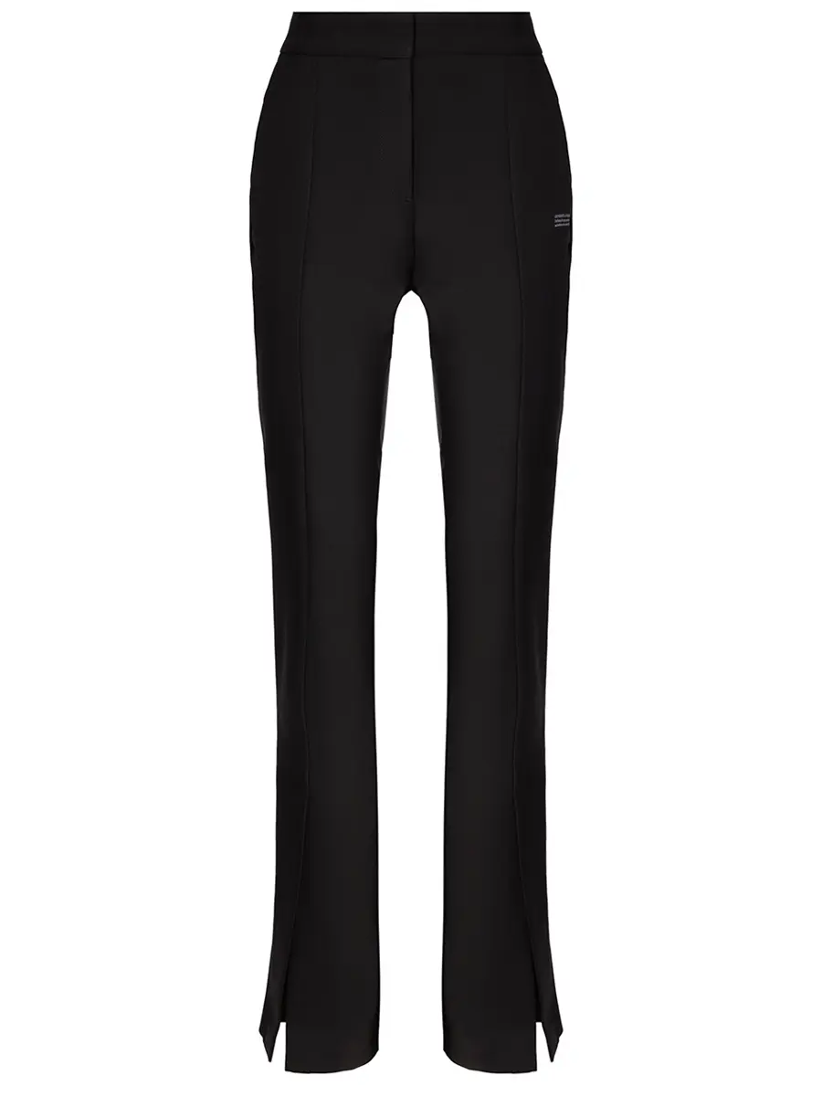 Брюки однотонные