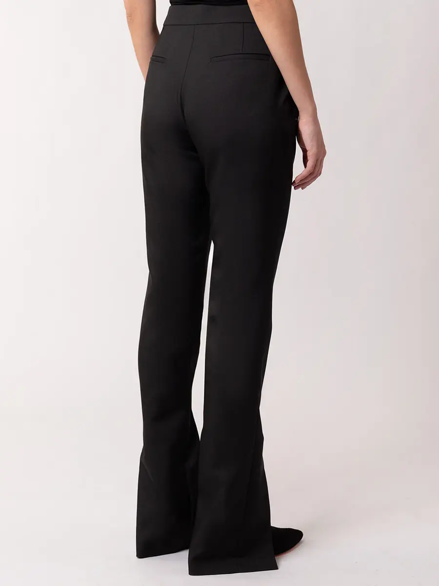 Брюки однотонные