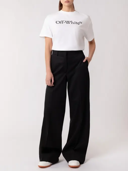 Брюки хлопковые OFF-WHITE