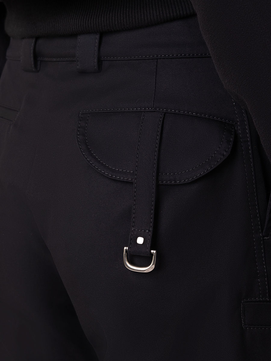 Брюки-карго хлопковые