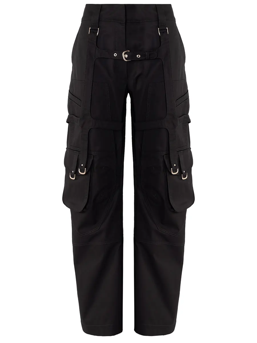 Брюки-карго хлопковые