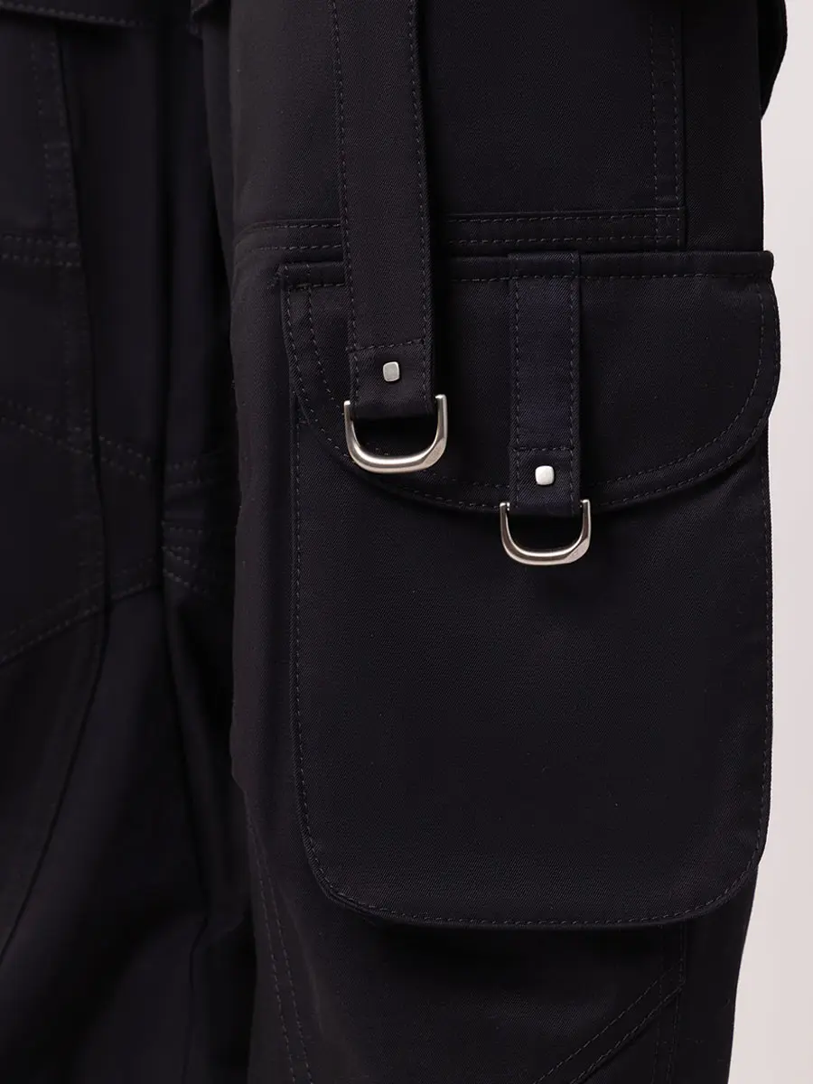 Брюки-карго хлопковые