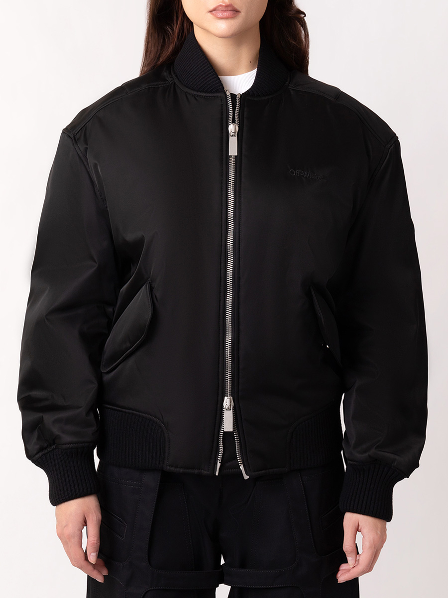 Бомбер однотонный