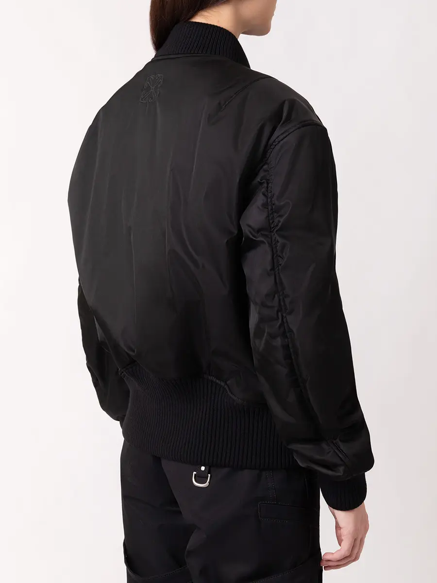 Бомбер однотонный