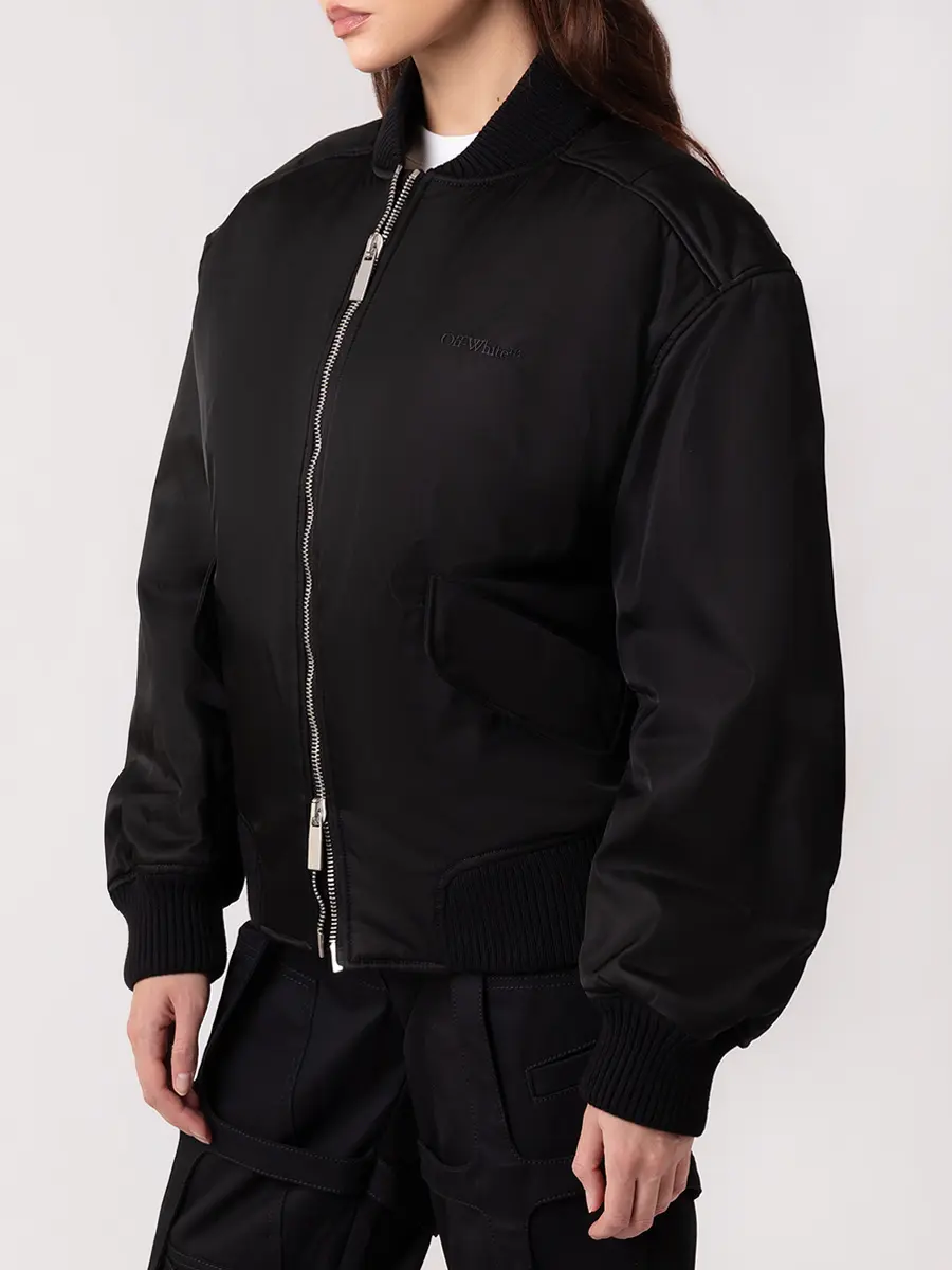 Бомбер однотонный