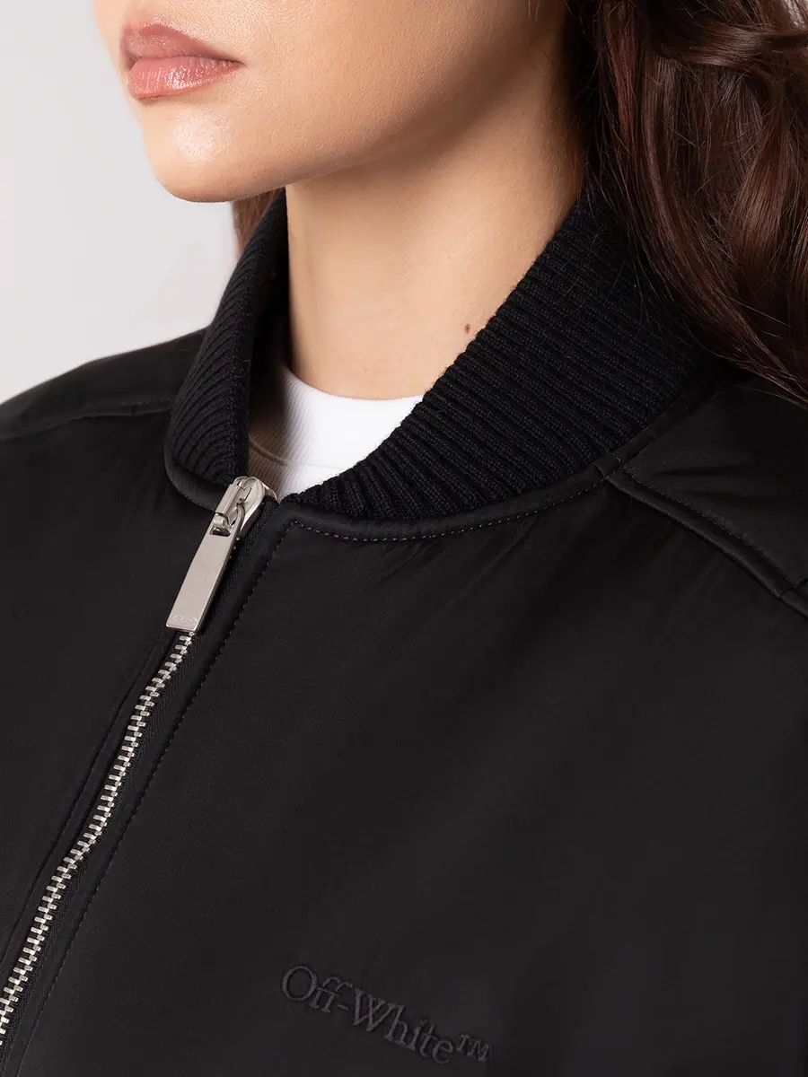 Бомбер однотонный