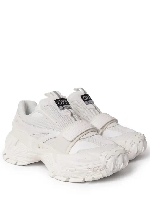 Кроссовки кожаные Glove OFF-WHITE