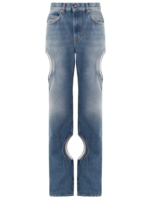 Джинсы хлопковые OFF-WHITE