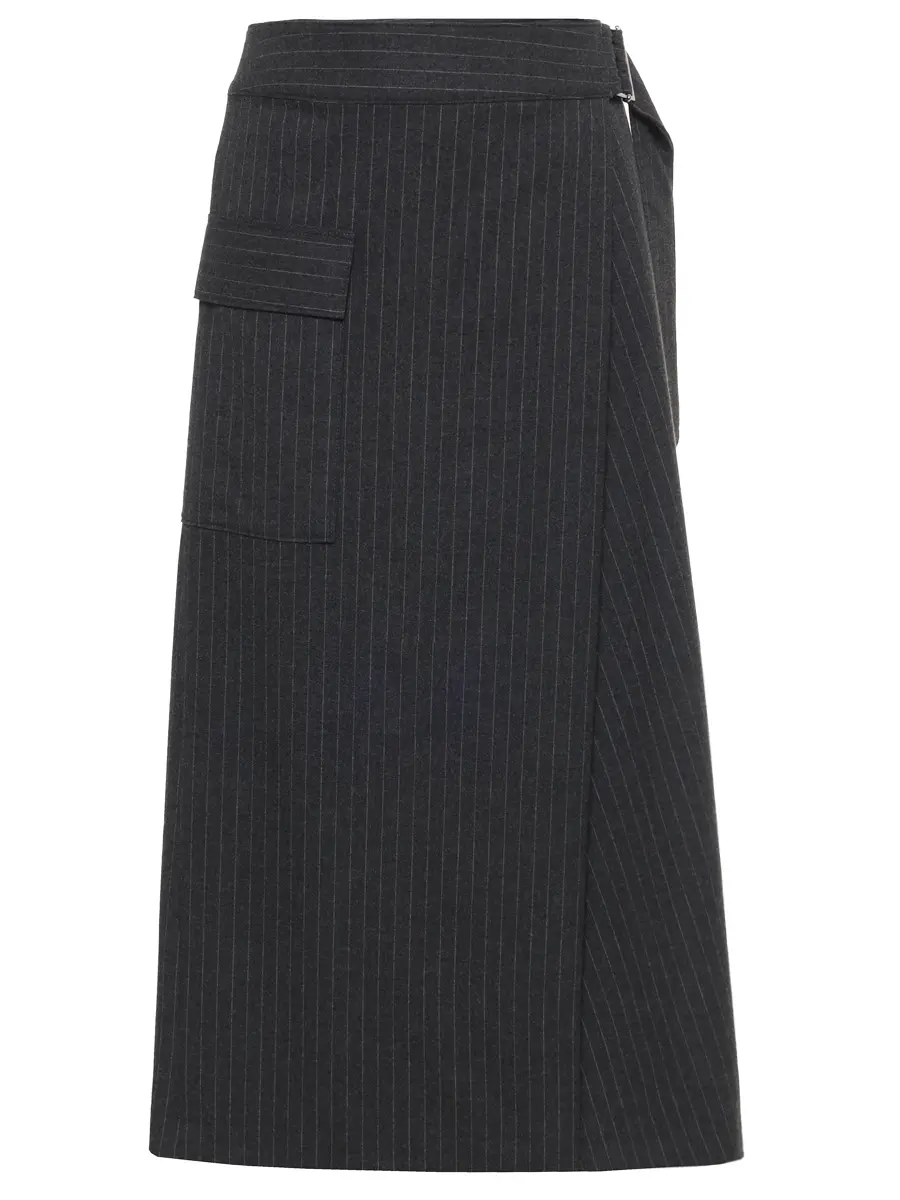 Юбка в полоску