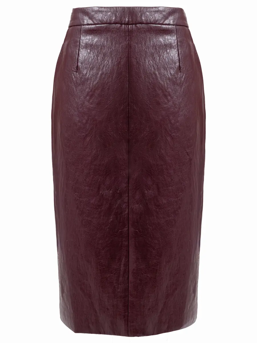 Юбка однотонная