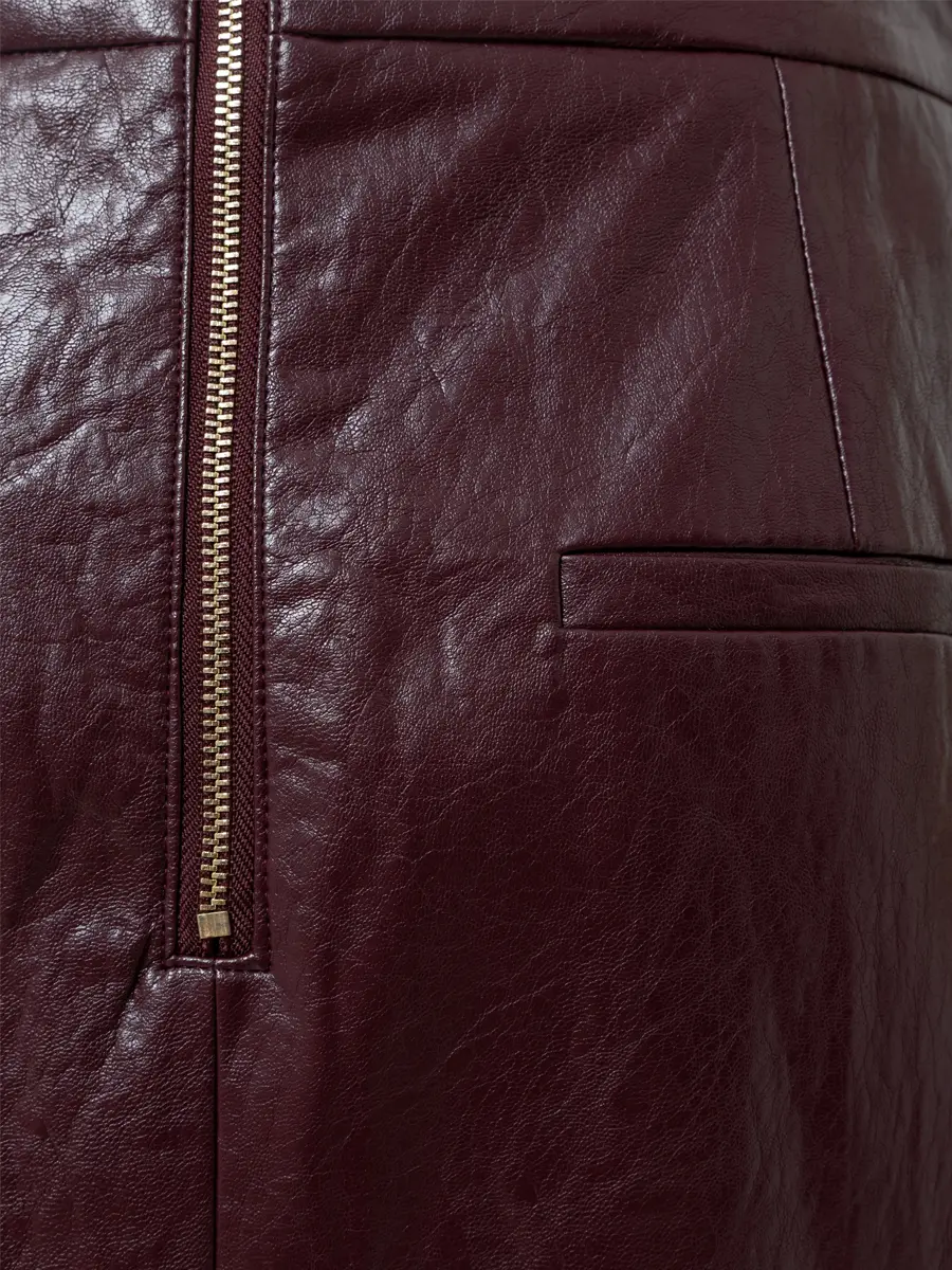 Юбка однотонная