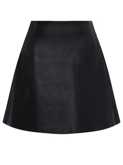 Шорты-юбка кожаные RIANI