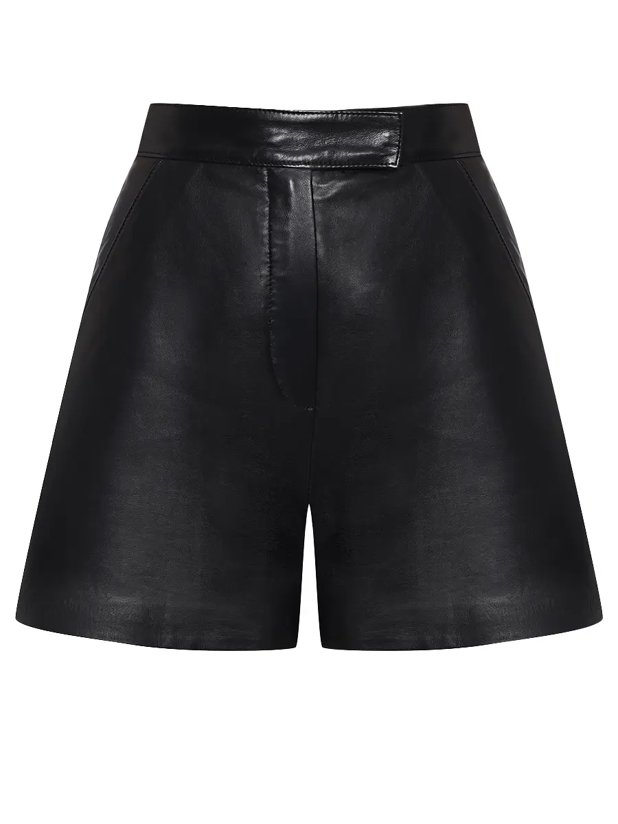 Шорты кожаные