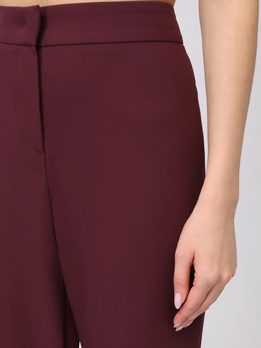 Брюки однотонные