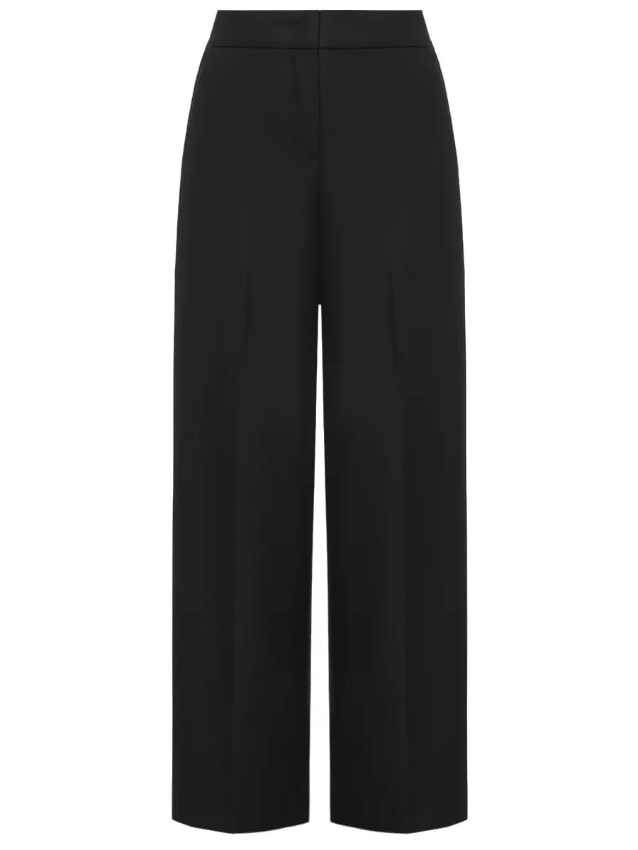 Брюки однотонные