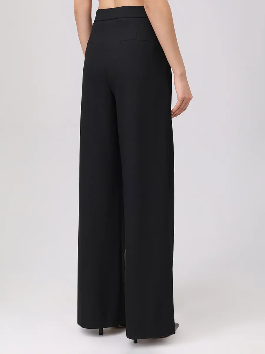 Брюки однотонные