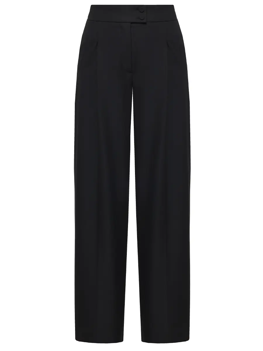 Брюки однотонные