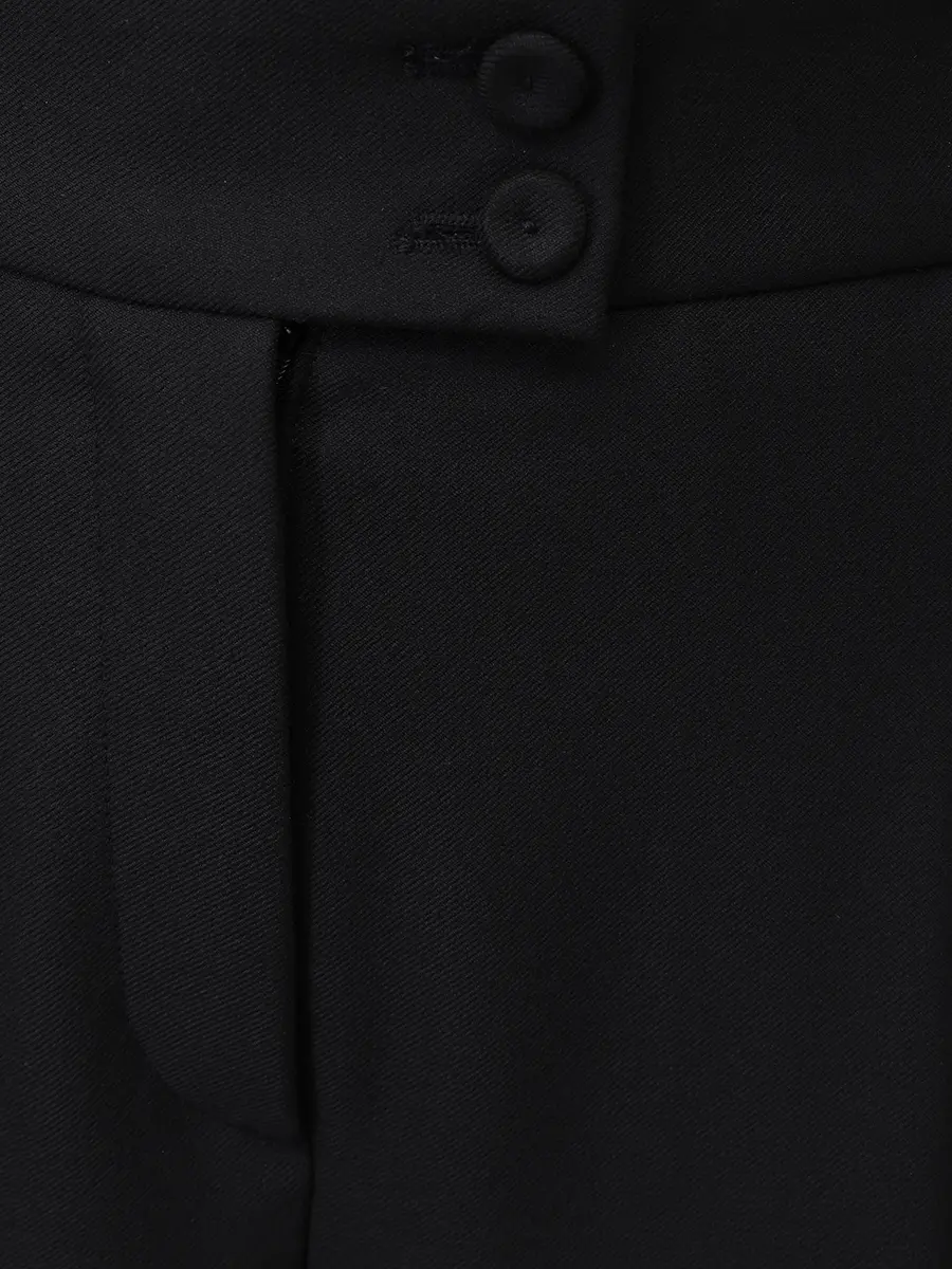 Брюки однотонные