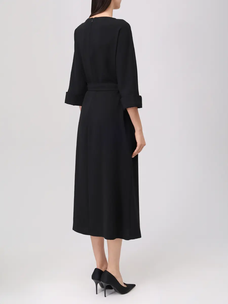 Платье однотонное