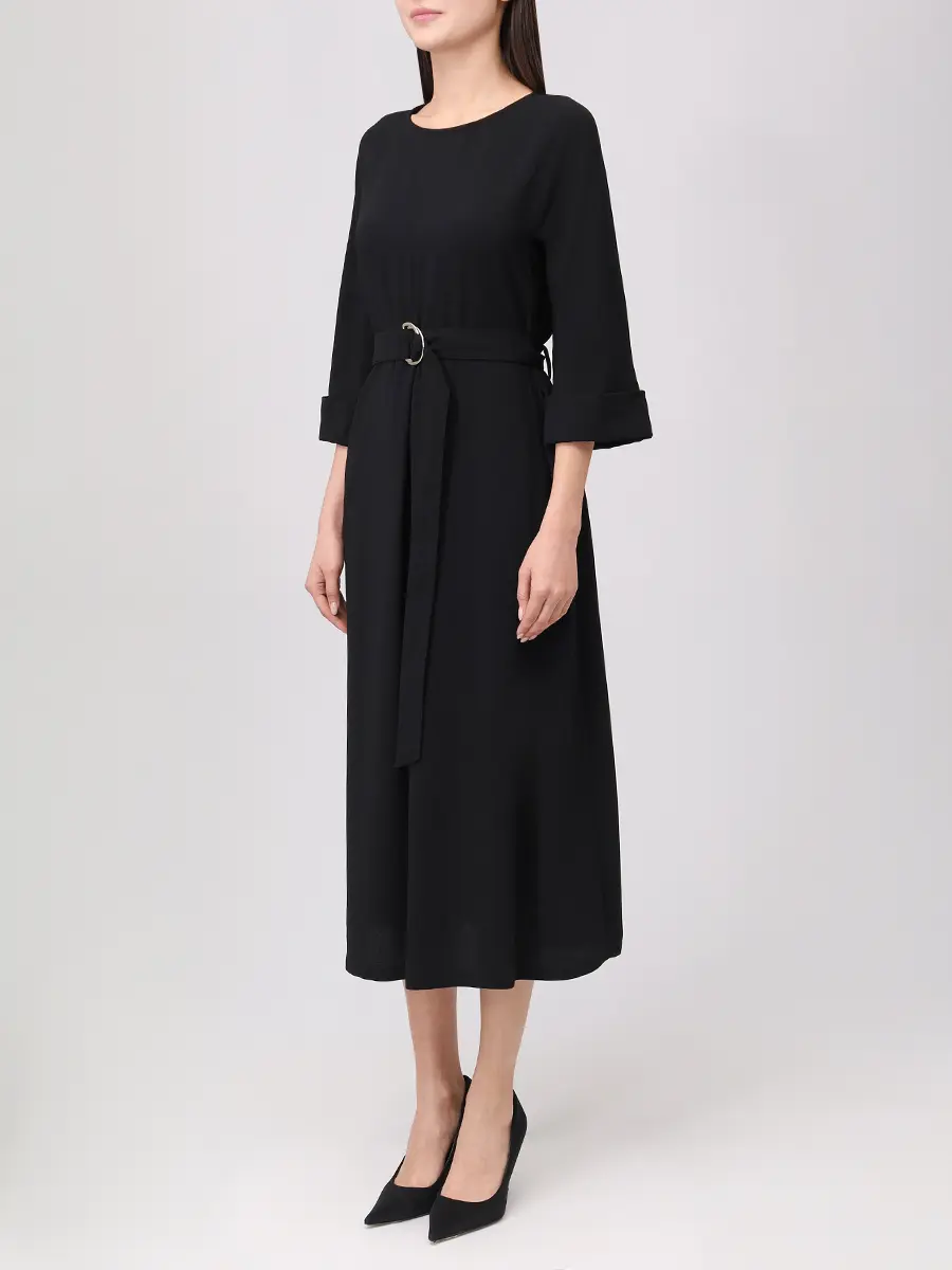 Платье однотонное