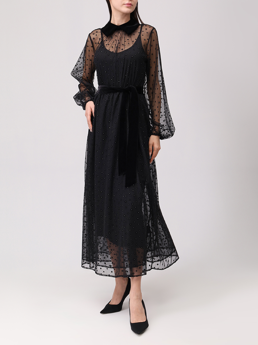 Платье с принтом