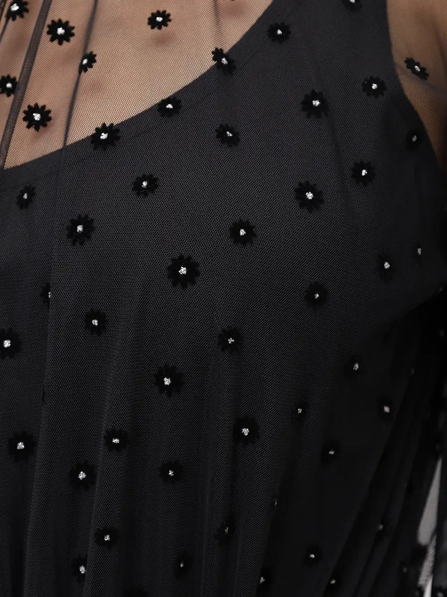 Платье с принтом