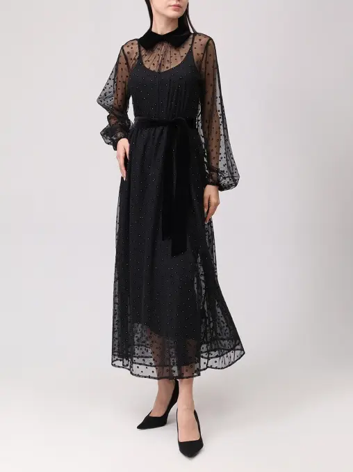 Платье с принтом RIANI