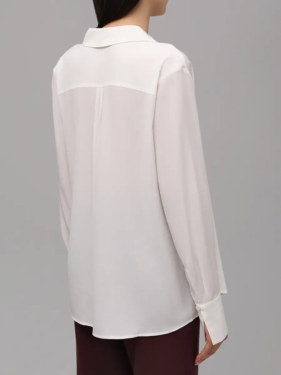 Блуза шелковая