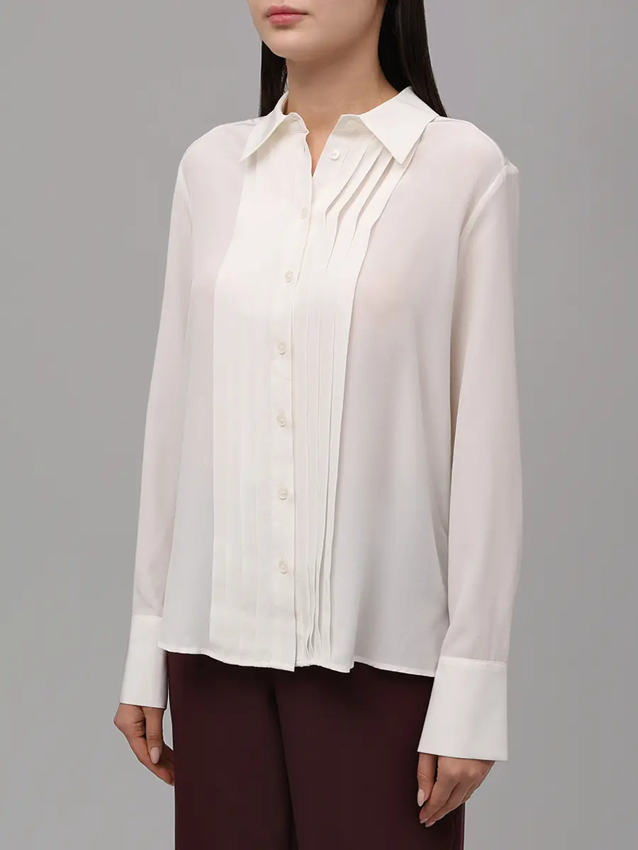 Блуза шелковая