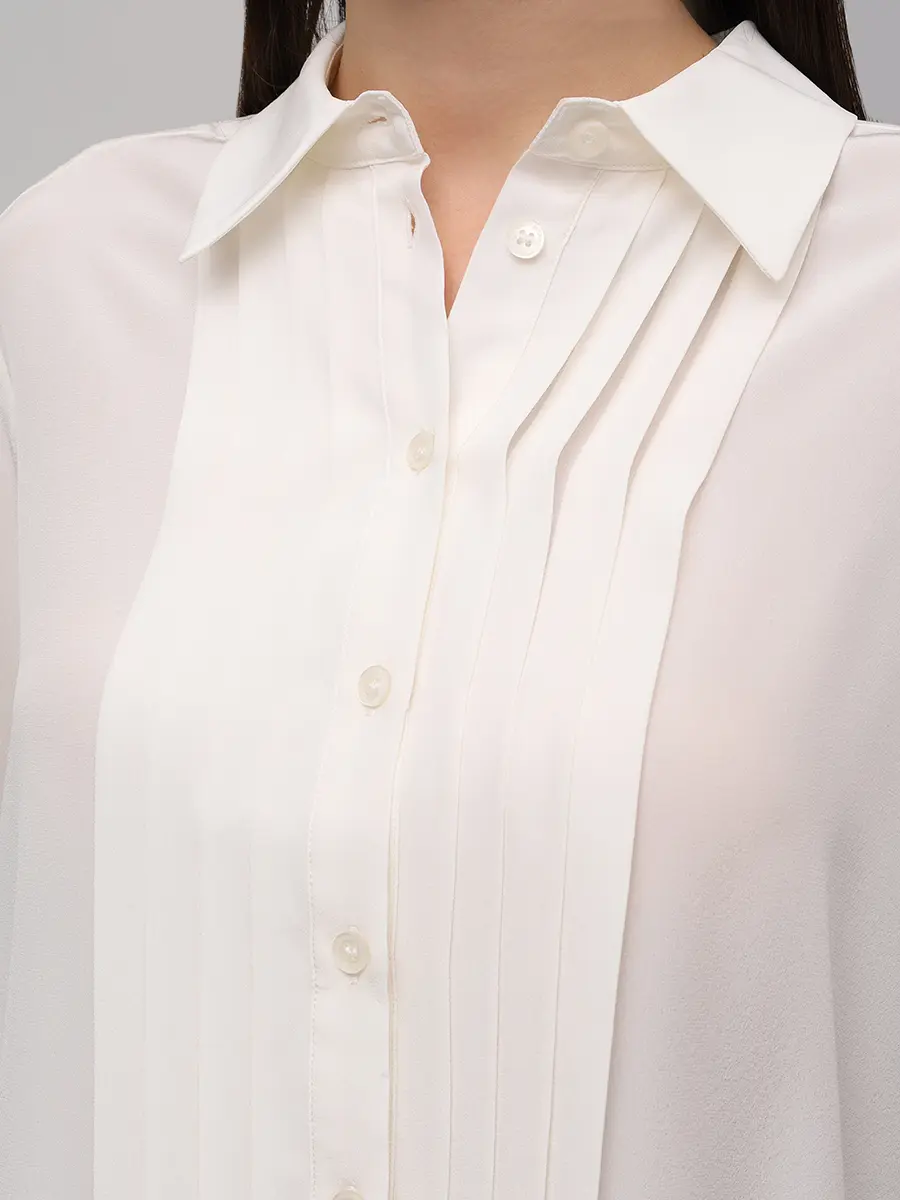 Блуза шелковая