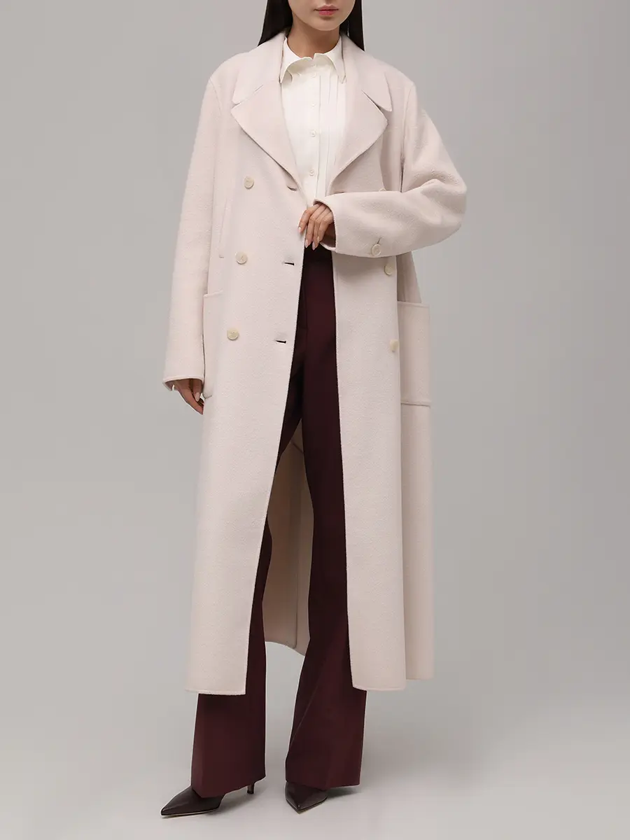 Пальто шерстяное