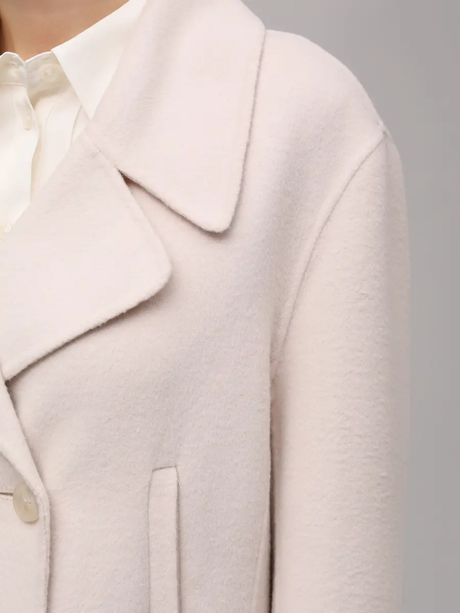 Пальто шерстяное