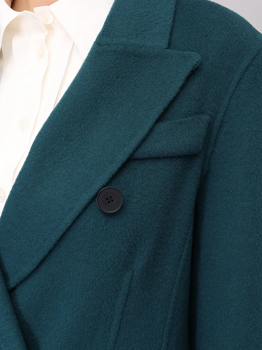 Пальто шерстяное